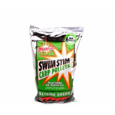 Пеллетс Dynamite Baits Swim stim betaine 6мм 900гр зеленая