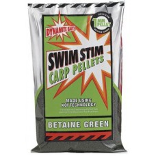 Пеллетс Dynamite Baits Swim stim betaine 8мм 900гр зеленая