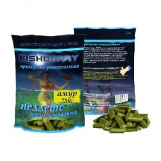 Пеллетс Fish Berry Амур люцерна гранулированный 11мм 750гр Пеллетс Fish Berry Амур люцерна гранулированный 11мм 750гр