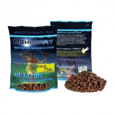 Пеллетс Fish Berry гранулированный 6мм 750гр Пеллетс Fish Berry гранулированный 6мм 750гр