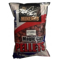 Пеллетс MINENKO Magic carp Клубника 14мм 1кг Пеллетс MINENKO Magic carp Клубника 14мм 1кг