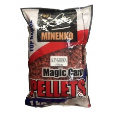 Пеллетс MINENKO Magic/special carp Клубника 5мм 1кг Пеллетс MINENKO Magic/special carp Клубника 5мм 1кг