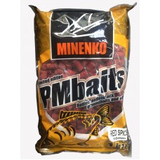 Пеллетс MINENKO PMbaits red spice 10мм 1кг Пеллетс MINENKO PMbaits red spice 10мм 1кг