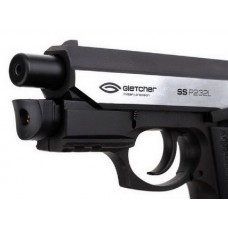 Пистолет Gletcher SS P232L с ЛЦУ металл Пистолет Gletcher SS P232L с ЛЦУ металл