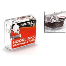 Поводковый материал Nautilus Removable skin 35lb 10м camou brown
