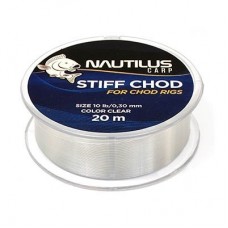 Поводковый материал Nautilus Stiff chod 10lb 20м clear
