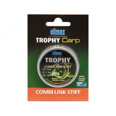 Поводочный материал Climax Combi Link Stiff carp friendly 20м 9,1кг 20 Поводочный материал Climax Combi Link Stiff carp friendly 20м 9,1кг 20
