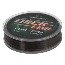 Поводочный материал Gardner Trick link camo 50м 25lb 0,50мм