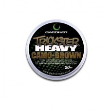 Поводочный материал Gardner trickster heavy camo brown 20м 30lb