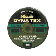 Поводочный материал K-Karp Dyna Tex Lead Core 5Mt. 45lbs camo