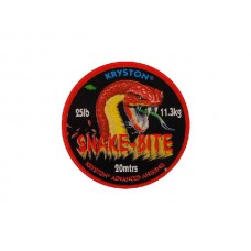 Поводочный материал Kryston Snake-bite green camo coated 20м 25Ibs Поводочный материал Kryston Snake-bite green camo coated 20м 25Ibs