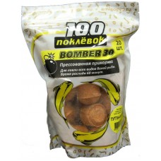 Прикормка 100 Поклевок Bomber-30 тутти-фрутти Прикормка 100 Поклевок Bomber-30 тутти-фрутти