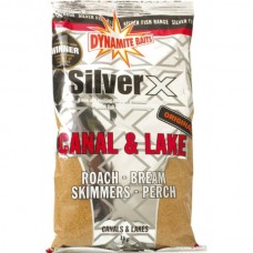 Прикормка Dynamite Baits Silver X 1кг канал-озеро Прикормка Dynamite Baits Silver X 1кг канал-озеро