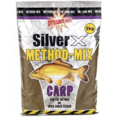 Прикормка Dynamite Baits Silver X 2кг карп method Прикормка Dynamite Baits Silver X 2кг карп method