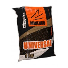 Прикормка MINENKO Universal черная Прикормка MINENKO Universal черная