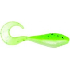 Приманка Bass Assasin Curly Shads твистер 2" chartreuse 10 шт Приманка Bass Assasin Curly Shads твистер 2" chartreuse 10 шт