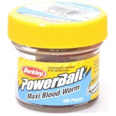 Приманка Berkley Powerbait Maxi power Blood worms red Приманка Berkley Powerbait Maxi power Blood worms red