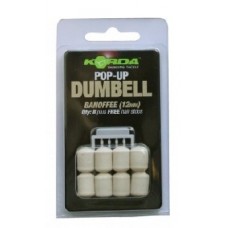 Приманка Korda Dumbell banoffe pop-up 12мм Приманка Korda Dumbell banoffe pop-up 12мм