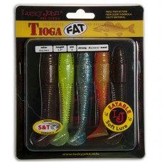 Приманка LJ виброхвост Pro Series Tioga fat 10,0см MIX1 5шт.
