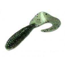 Приманка MegaStrike твистер Fat grab 12,5см laminate smoke shad 10шт