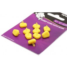 Приманка Nautilus Sweet corn with hook yellow