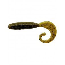 Приманка Reins твистер Fat G tail grub 2" 002 green pumpkin 20шт Приманка Reins твистер Fat G tail grub 2" 002 green pumpkin 20шт