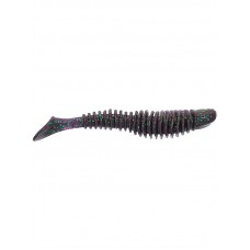 Приманка Reins виброхвост Bubbling shad 7,6см 12 junebug 8шт