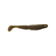 Приманка Reins виброхвост Bubbling shad 7,6см 5 green pumpkin blue 8шт