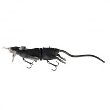 Приманка Savage Gear 3D rad 30см 90гр 02 black мышь Приманка Savage Gear 3D rad 30см 90гр 02 black мышь
