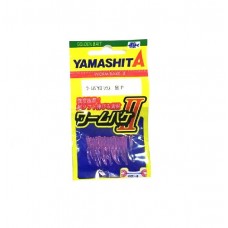 Приманка Yamashita Shirasu worm II 28мм №6 P 15шт Приманка Yamashita Shirasu worm II 28мм №6 P 15шт