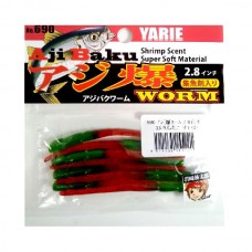 Приманка Yarie №690 Aji Baku Worm 2.8" 33 Приманка Yarie №690 Aji Baku Worm 2.8" 33