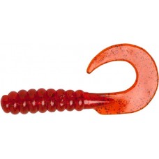 Приманка Yum Walleye grub 4" mt oil neon