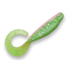 Приманка Zman твистер Curly tail streakz 4" electric chicken 5шт Приманка Zman твистер Curly tail streakz 4" electric chicken 5шт