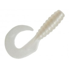 Приманка Zman твистер Grubz 2.5" shimmer pearl 10шт Приманка Zman твистер Grubz 2.5" shimmer pearl 10шт
