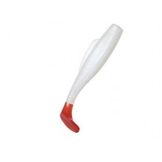 Приманка Zman виброхвост Minnowz 3" white pearl red tail 8шт/6шт Приманка Zman виброхвост Minnowz 3" white pearl red tail 8шт/6шт