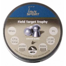 Пульки H&N Field Target Trophy 500 шт 5 55 мм Пульки H&N Field Target Trophy 500 шт 5 55 мм