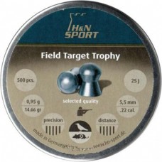 Пульки H&N Field Target Trophy 500шт 5,53мм Пульки H&N Field Target Trophy 500шт 5,53мм