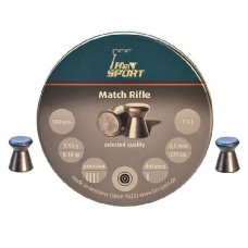 Пульки H&N Match Rifle 4,5мм 500шт Пульки H&N Match Rifle 4,5мм 500шт