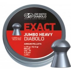 Пульки JSB Diabolo Exact Jumbo Heavy 500 шт 5.52 мм Пульки JSB Diabolo Exact Jumbo Heavy 500 шт 5.52 мм