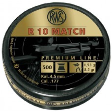 Пульки RWS R10 Match 0,53гр. 500шт Пульки RWS R10 Match 0,53гр. 500шт