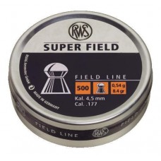Пульки RWS Supe rfield 4.5мм 0.54 гр 500 шт Пульки RWS Supe rfield 4.5мм 0.54 гр 500 шт