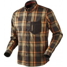 Рубашка Harkila Amlet shadow brown check