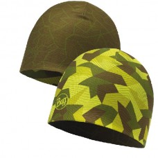 Шапка Buff Microfiber reversible hat block camo green