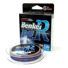 Шнур Benkei R 6 color №1,0 7,65кг 130м Шнур Benkei R 6 color №1,0 7,65кг 130м