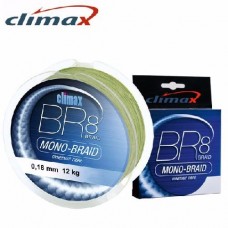 Шнур Climax BR8 Mono braid 135м 0,12мм 7,5кг зеленый