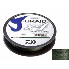 Шнур Daiwa J-Braid X4 0,10мм 135м Dark green Шнур Daiwa J-Braid X4 0,10мм 135м Dark green