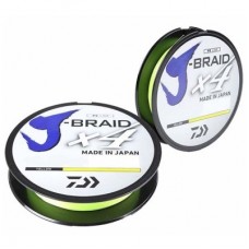 Шнур Daiwa J-Braid X4 0,10мм 270м Yellow Шнур Daiwa J-Braid X4 0,10мм 270м Yellow