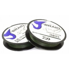 Шнур Daiwa J-Braid X4 0,25мм 135м Dark green Шнур Daiwa J-Braid X4 0,25мм 135м Dark green