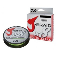 Шнур Daiwa J-Braid X8 0,16мм 150м chartreuse Шнур Daiwa J-Braid X8 0,16мм 150м chartreuse