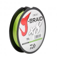 Шнур Daiwa J-Braid X8 0,28мм 150м chartveuse Шнур Daiwa J-Braid X8 0,28мм 150м chartveuse
